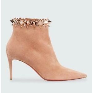 NEW Christian Louboutin Firmamma 85 Boots - 37.5